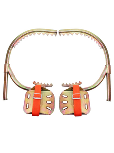 Verstelbare houten paalklimmer